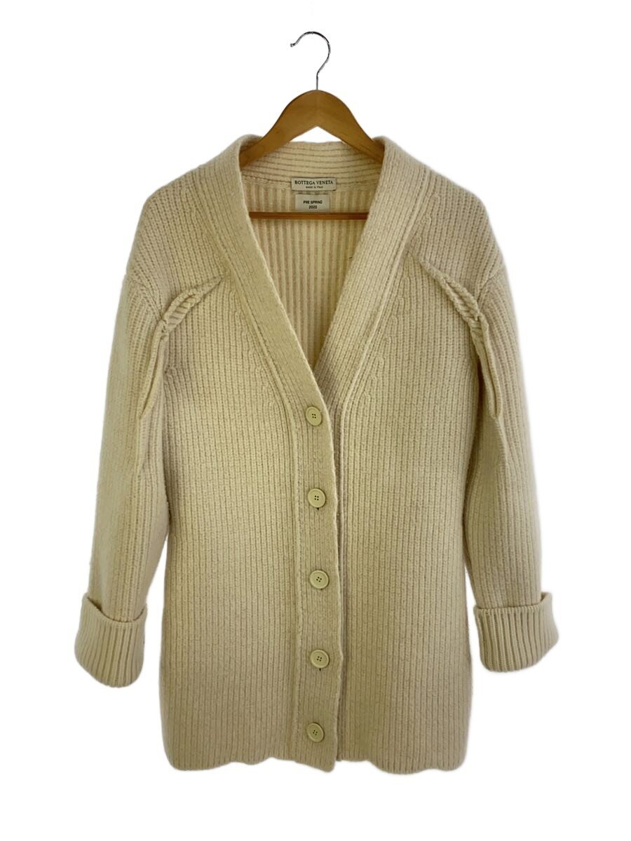 BOTTEGA VENETA◆カーディガン(厚手)/38/カシミア/CRM/601687/PRE SPRING 2020