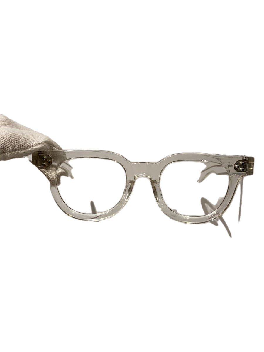 【中古】JULIUS TART OPTICAL ENTERPRISE◆メガネ/ボストン/CLR/メンズ/AR44/22-N//【服飾雑貨他】