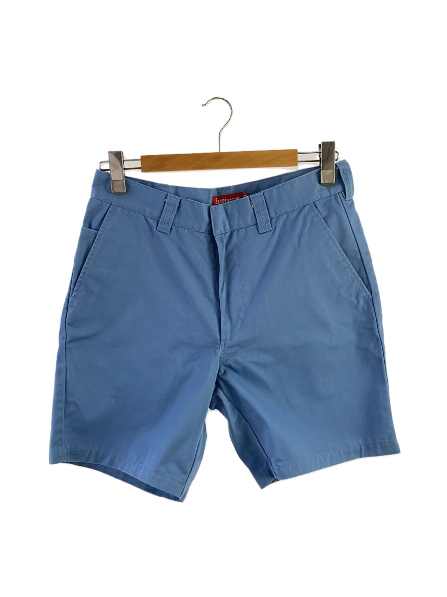 【中古】Supreme◆Work Short/ショートパンツ/30/コットン/BLU/無地//【メンズウェア】