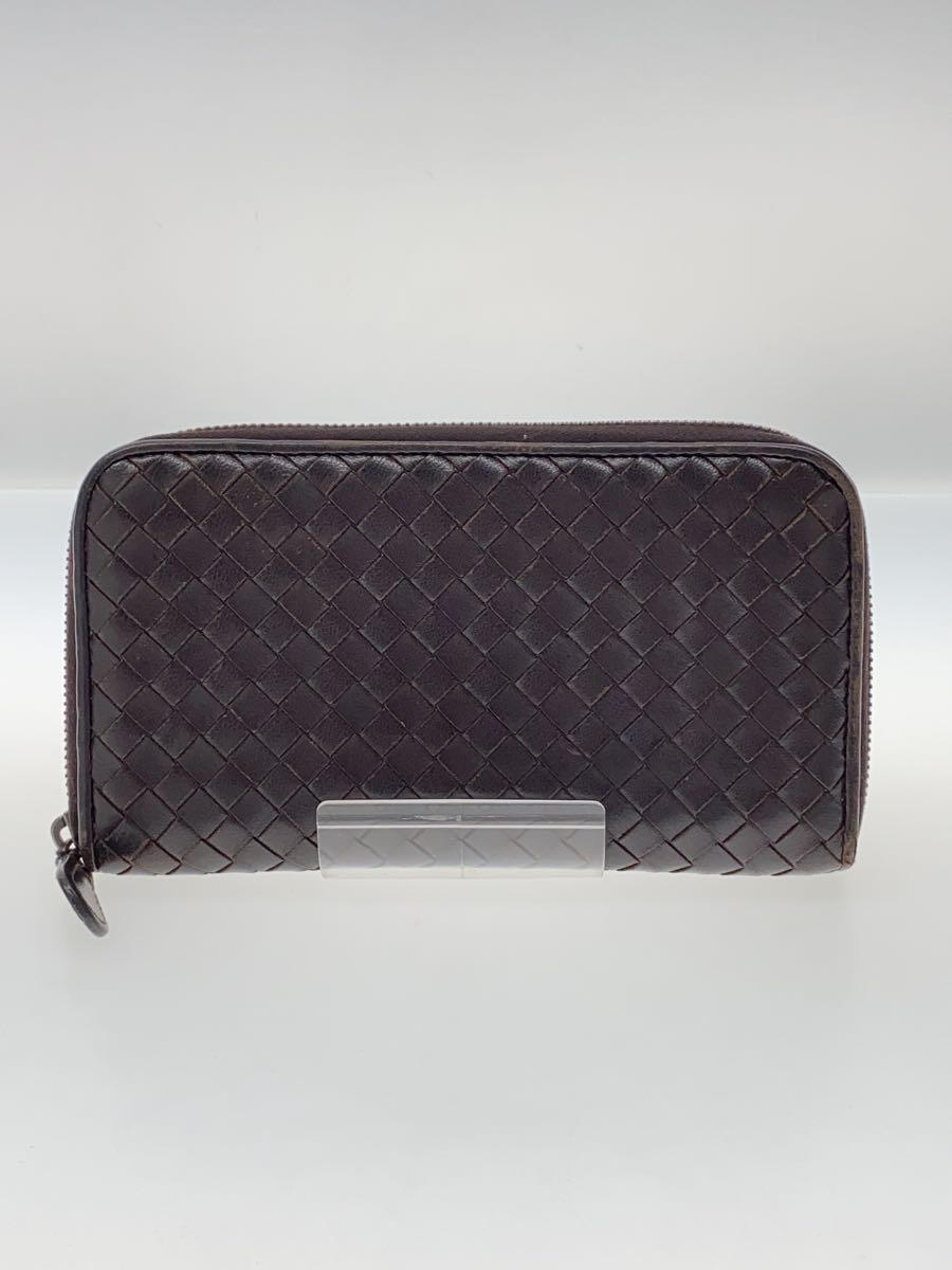 【中古】BOTTEGA VENETA◆長財布/レザー