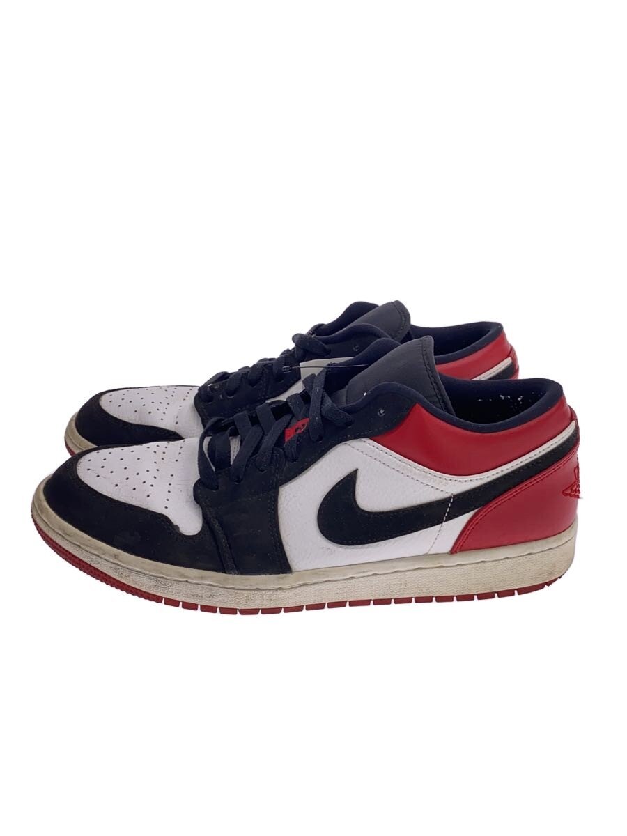 NIKE◆AIR JORDAN 1 LOW/エアジョーダンロー/ホワイト/553558-116/28cm/WHT