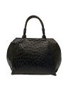 【中古】トートバッグ/レザー/BLK【バッグ】