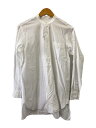 【中古】COMOLI◆長袖シャツ/--/コットン/WHT/u03-02002【メンズウェア】(4)