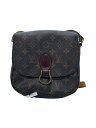【中古】LOUIS VUITTON◆サンクルーMM_モノグラム・キャンバス_BRW/PVC/BRW【バッグ】(4)