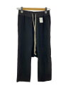 【中古】Rick Owens◆ボトム/38/ウール/BLK/無地/rp19s6308-we/サルエル【レディースウェア】