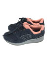 【中古】ASICS◆GEL-LYTE III/ローカットスニーカー/23cm/NVY/スウェード/H6W7N【シューズ】