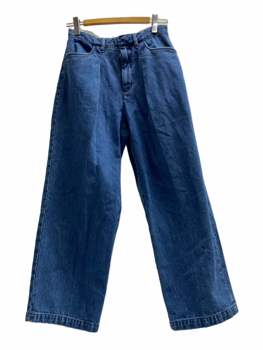 【中古】FARAH◆ボトム/30/デニム/ブルー/無地/FR0202-M4001【メンズウェア】