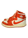【中古】NIKE◆AIR JORDAN 1 KO_エア ジョーダン 1 ノックアウト/27.5cm/ORN【シューズ】(4)