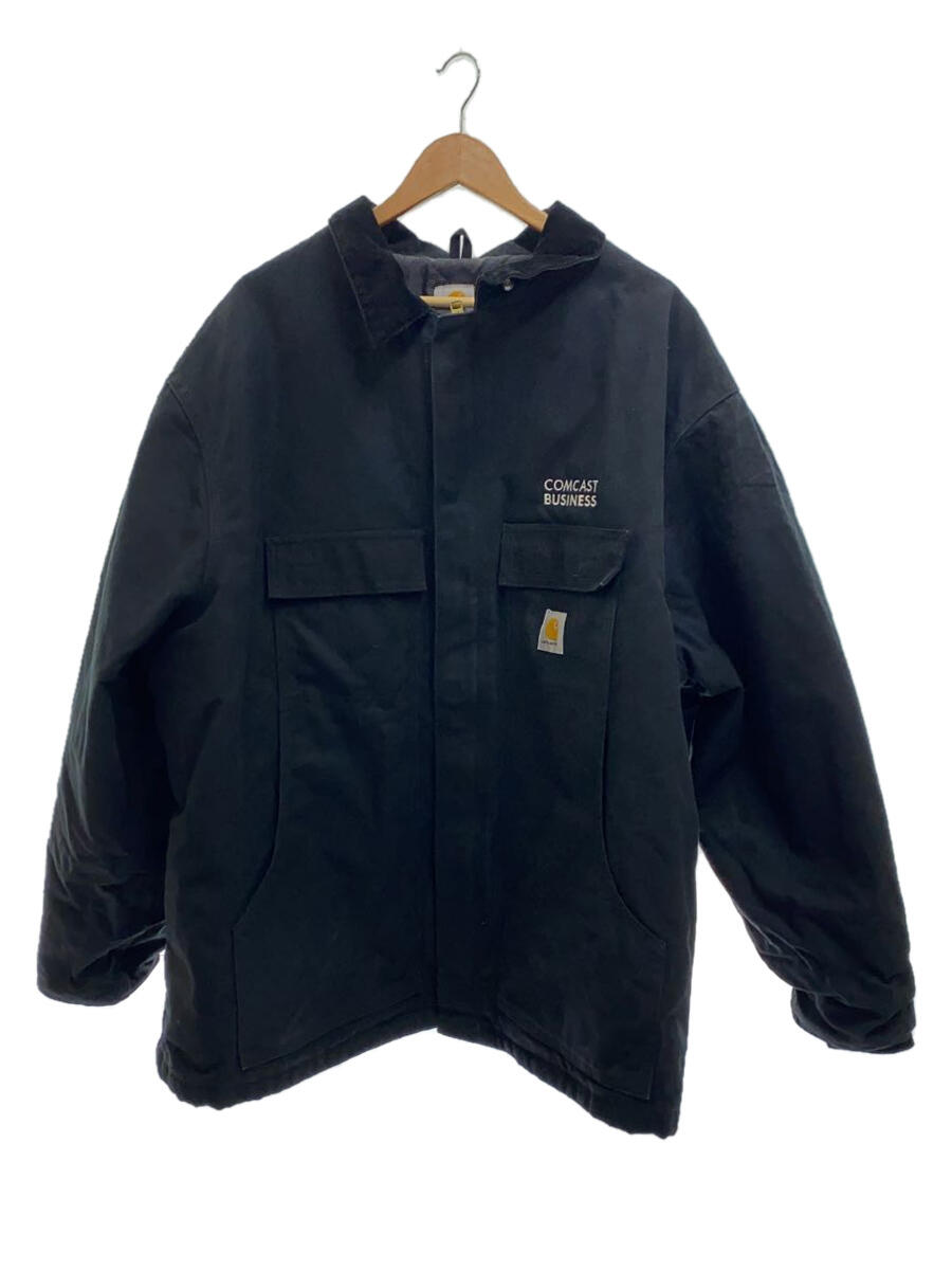 【中古】Carhartt◆Carhartt/カバーオール/3XL/コットン/ブラック/無地/C003BLK【メンズウェア】