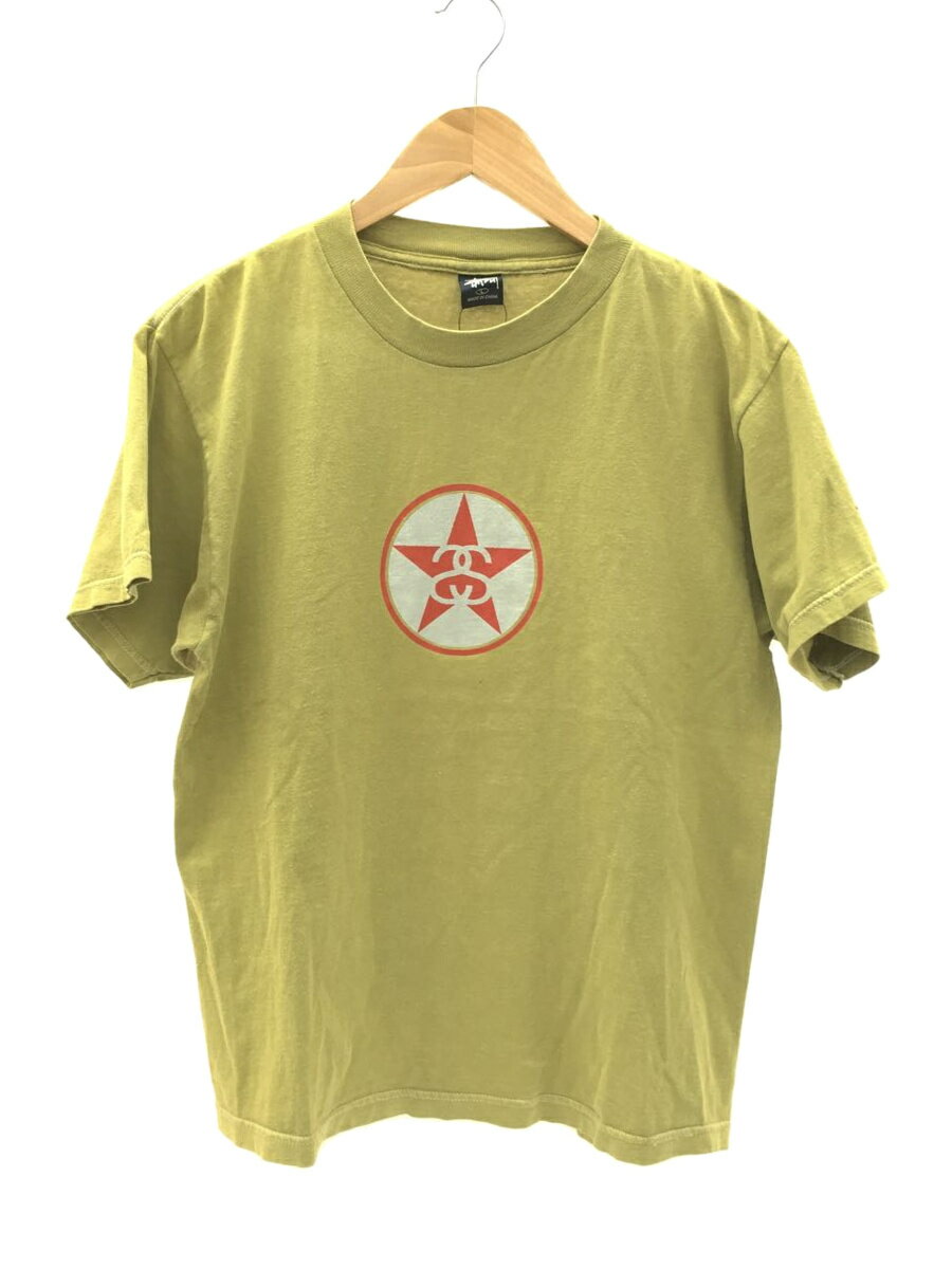 【中古】STUSSY◆Tシャツ/L/コットン/K