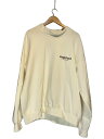 【中古】ESSENTIALS◆スウェット/L/コットン/WHT/無地【メンズウェア】