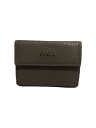 【中古】FURLA◆2つ折り財布/--/KHK/無地/レディース【服飾雑貨他】(4)