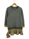 【中古】Sue UNDERCOVER◆スウェット/1/コットン/GRY/SUY1802【レディースウェア】