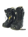 【中古】BURTON◆スノーボードブーツ/26cm/MOTO/LOWER ZONE/BLK//【スポーツ】