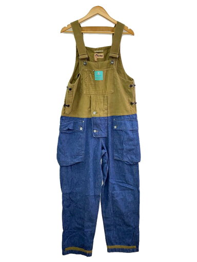 【中古】Nigel Cabourn◆オーバーオール/44/NAVAL DUNGAREE/LYBRO/モールスキン/切替/8093-13-50530【メンズウェア】 【中古】Nigel Cabourn◆オーバーオール/44/NAVAL DUNGAREE/LYBRO/モールスキン/切替/8093-13-50530【メンズウェア】