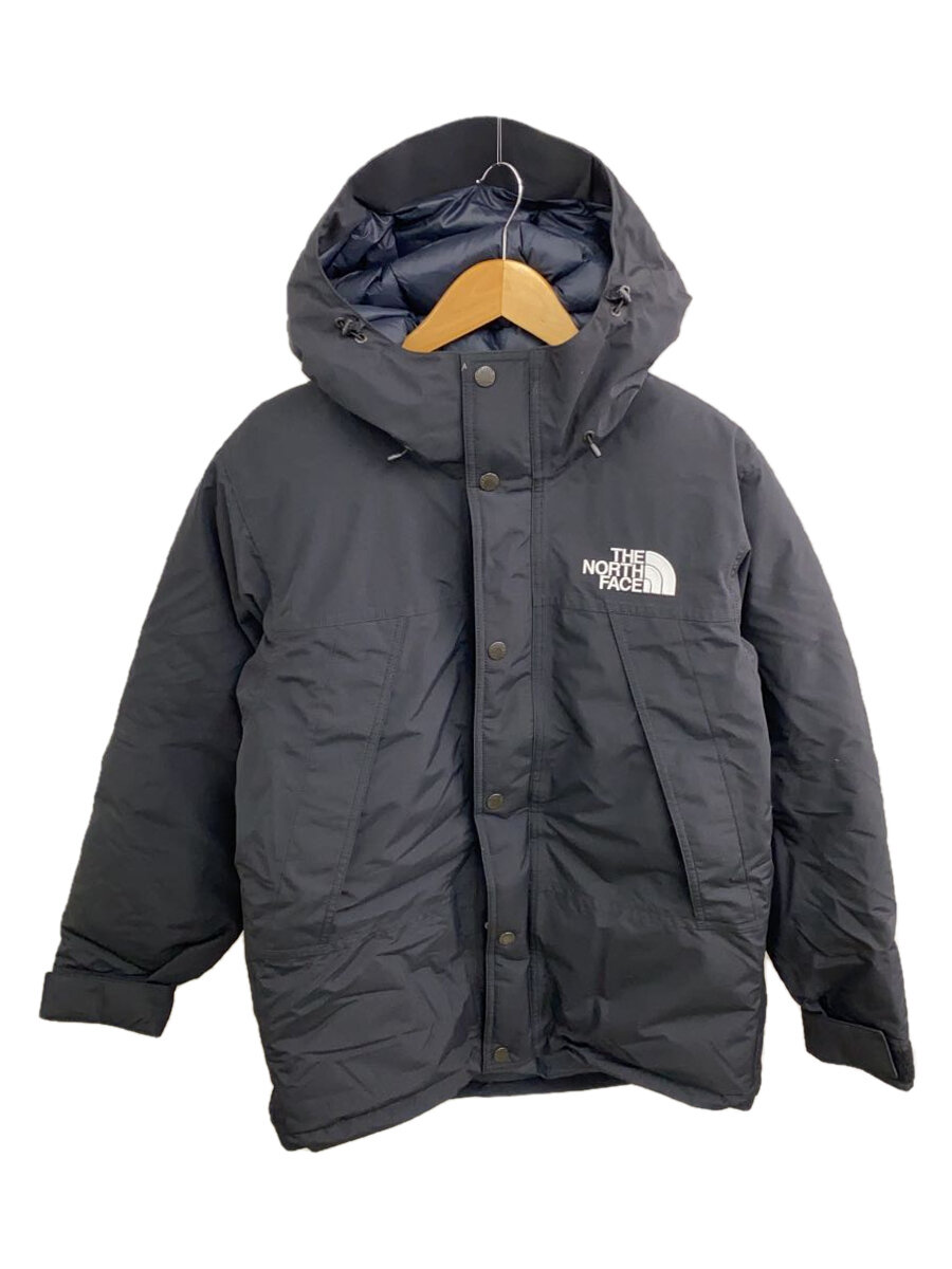 楽天2nd STREET 楽天市場店【中古】THE NORTH FACE◆MOUNTAIN DOWN JACKET_マウンテンダウンジャケット/S/ゴアテックス/BLK/無地【メンズウェア】