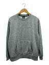 【中古】UNITED ARROWS green label relaxing◆スウェット/L/ポリエステル/GRY/無地/DE-8022GR【メンズウェア】