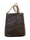 【中古】LOUIS VUITTON◆ミュゼット_モノグラム・キャンバス_BRW/PVC/BRW【バッグ】