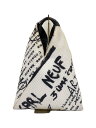 【中古】MM6◆トートバッグ/ポリエステル/WHT/総柄/S54WD0043 P4539【バッグ】(4)
