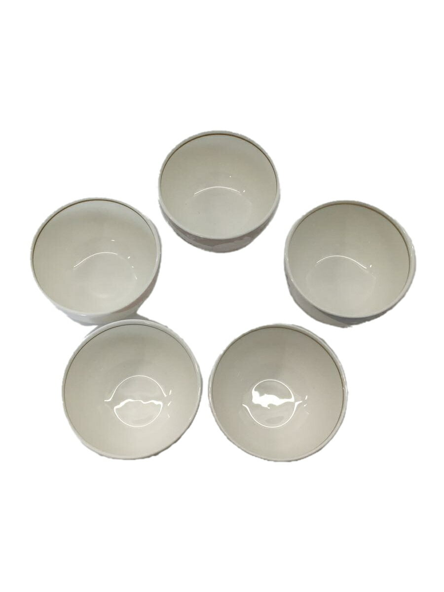 【中古】NARUMI◆湯呑/5点セット/ホワイト【キッチン用品】