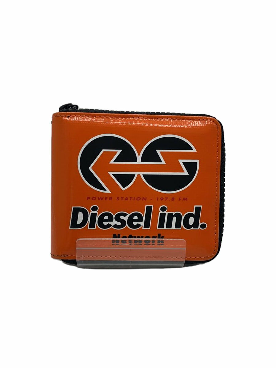 【中古】DIESEL◆2つ折り財布/--/ORN/メンズ【服飾雑貨他】