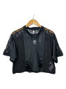 【中古】furfur◆カットソー/one/ポリエステル/BLK/プリント/RWCT244002【レディースウェア】