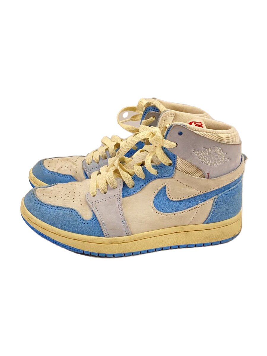 鞋 - 【中古】NIKE◆AIR JORDAN 1 ZOOM CMFT 2_エア ジョーダン 1 ズーム コンフォート 2/23cm/BLU【シューズ】