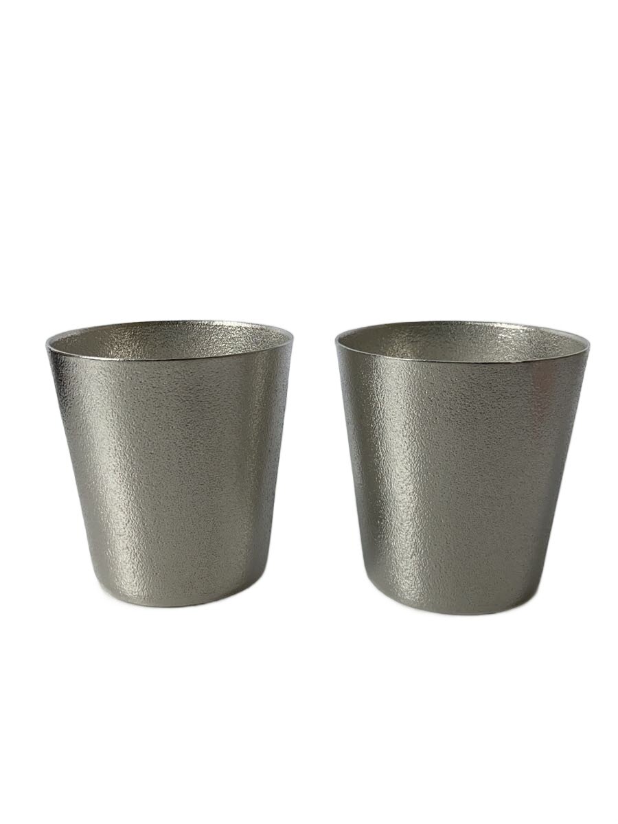 【中古】能作◆グラス/2点セット【キッチン用品】