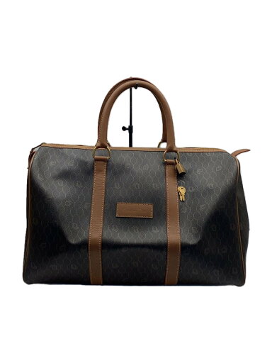 【中古】Christian Dior◆ボストンバッグ/--/BRW/総柄【バッグ】 【中古】Christian Dior◆ボストンバッグ/--/BRW/総柄【バッグ】