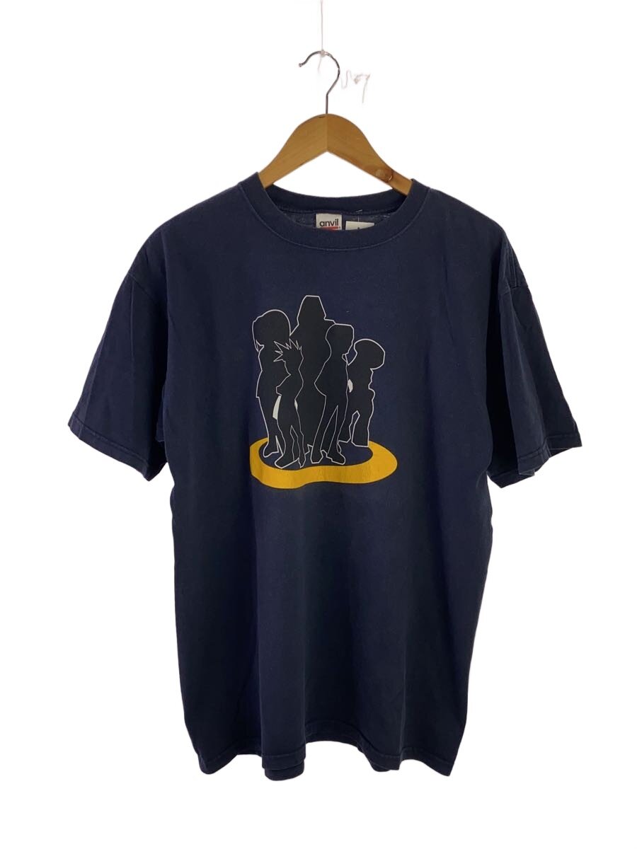 ANVIL◆TOON TOWN TEAM/Tシャツ/L/コットン/NVY//