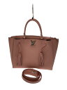 【中古】LOUIS VUITTON◆LOUIS VUITTON ルイヴィトン/ロックミート_パルナセア_PNK/牛革/PNK/M54572【バッグ】