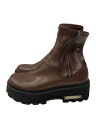【中古】CHARLES&KEITH◆CHARLES&KEITH/ブーツ/39/BRW/フェイクレザー【シューズ】(4)