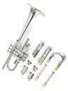 【中古】YAMAHA◆【動作確認済】YTR-6445S/YAMAHA/トランペット/コンバーチブル/シルバー【楽器】