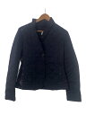 【中古】ARMANI JEANS◆キルティングジャケット/40/ポリエステル/NVY【レディースウェア】