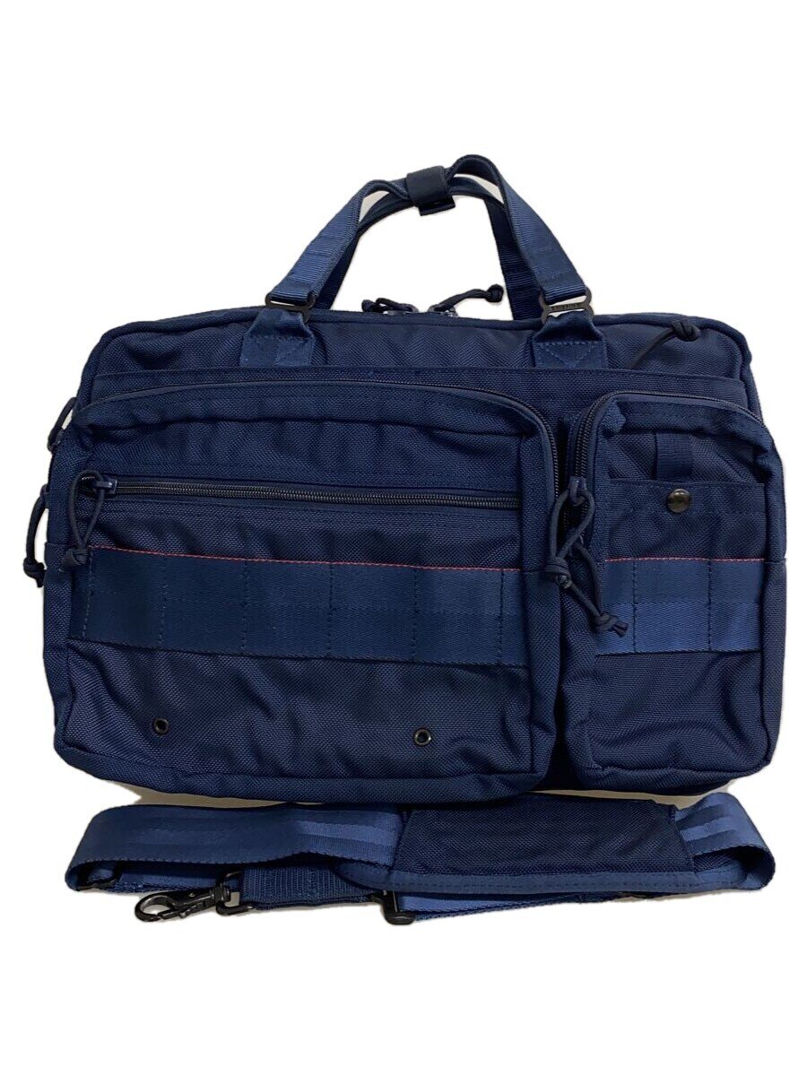 BRIEFING - 【中古】BRIEFING◆NEO B4 LINER/2way/ブリーフケース/ナイロン/ネイビー/無地//【バッグ】