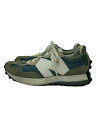 【中古】NEW BALANCE◆ローカットスニーカー/24.5cm/GRN/MS327CR【シューズ】