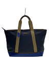 【中古】COACH◆バッグ/レザー/NVY/総柄【バッグ】