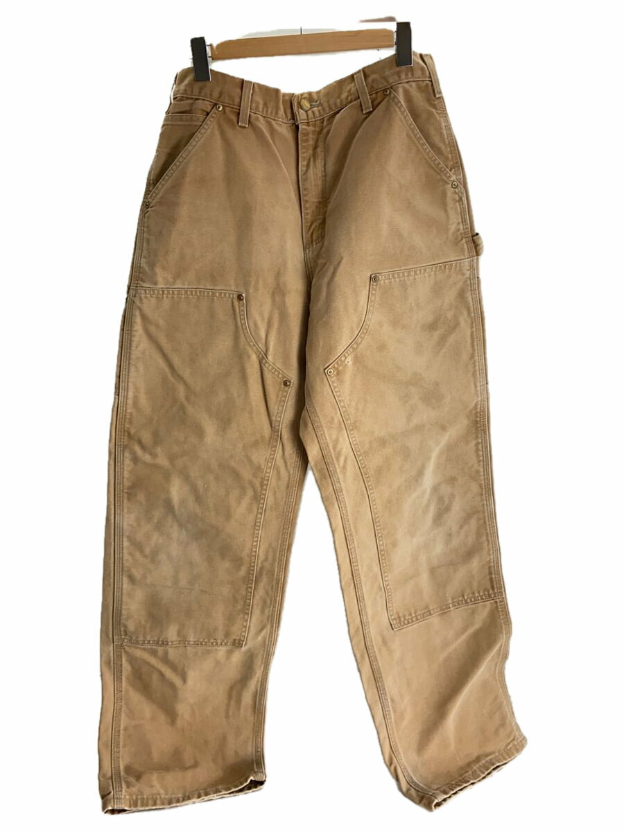【中古】Carhartt◆ペインターパンツ/32/コットン/CML/ダブルニー/USA製/90s【メンズウェア】