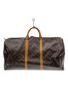 【中古】LOUIS VUITTON◆キーポル60_モノグラム・キャンバス_BRW/PVC/BRW【バッグ】
