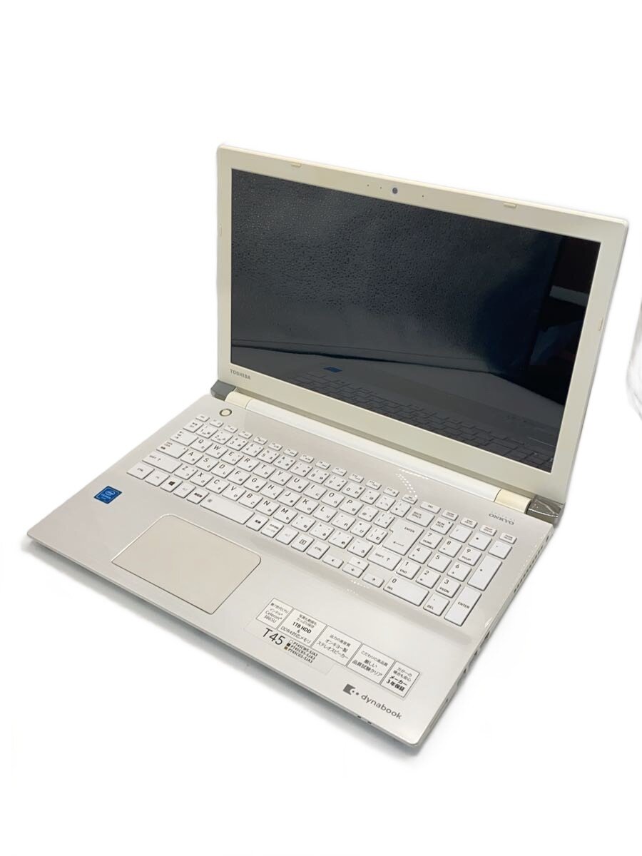 TOSHIBA dynabook T45 ノートPC シルバー 楽天市場】ダイナブック t45（ノートPC｜パソコン）：パソコン・周辺