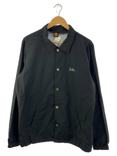 【中古】Butter Goods◆コーチジャケット/M/ナイロン/BLK【メンズウェア】 【中古】Butter Goods◆コーチジャケット/M/ナイロン/BLK【メンズウェア】