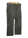 【中古】ボトム/--/--/GRY/ストライプ/40s〜50s/ピケ/太畝/ユーロ/シンチバック【メンズウェア】
