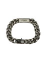 【中古】FENDI◆ブレスレット/--/SLV/メンズ【服飾雑貨他】