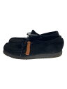 【中古】Clarks◆シューズ/27cm/BLK/スウェード/26773【シューズ】