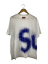 【中古】Supreme◆Tシャツ/M/コットン/WHT/プリント/Halftone S/S Top【メンズウェア】(4)
