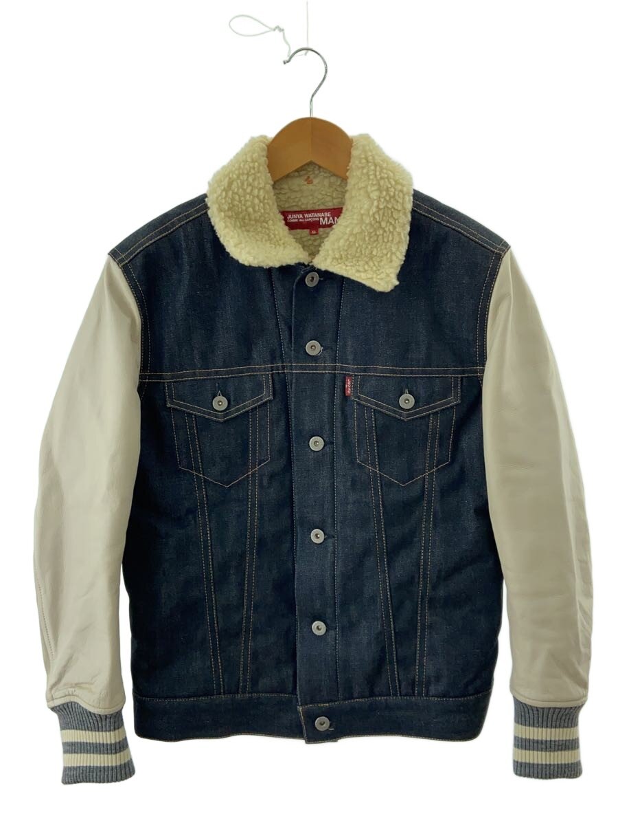 【中古】JUNYA WATANABE COMME des GARCONS◆×Levis/17AW/ブルゾン/XS/デニム/IDG/無地/wt-j201【メンズウェア】