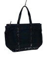【中古】vanessabruno◆トートバッグ/キャンバス/BLK/3HVE01【バッグ】(4)