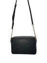【中古】MICHAEL KORS◆ショルダーバッグ/レザー/BLK/無地/35F8STTC9L【バッグ】