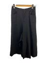 【中古】YOHJIYAMAMOTO+NOIR◆ボトム/1/ウール/BLK/ND-P10-100【レディースウェア】