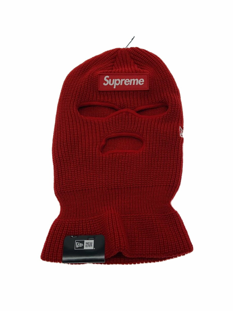 【中古】Supreme◆ヘッドウェア/FREE/アクリル/RED/無地/メンズ【服飾雑貨他】